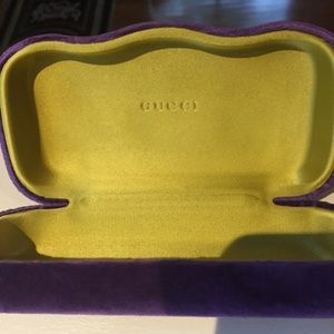 Authentic Gucci Case for Sunglasses 
Case only